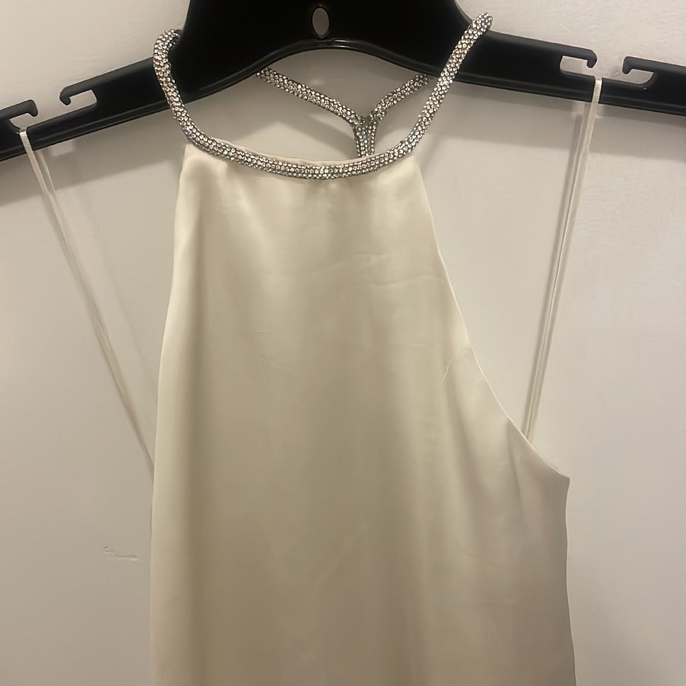 Zara Satin diamond tank